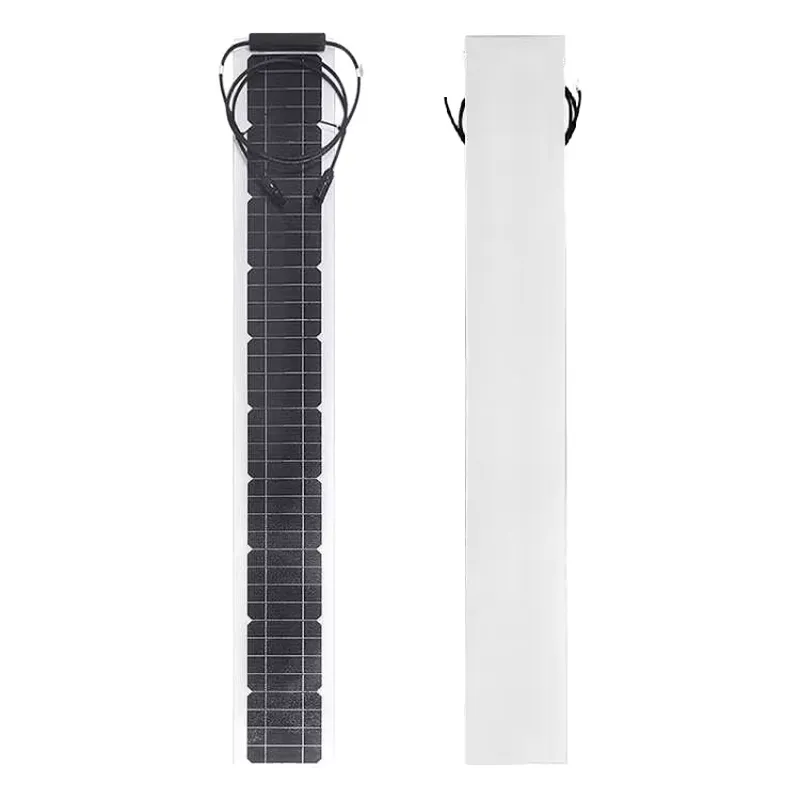 Flexible Solar Panel - Transparent Translucent 20W Mono Cell ETFE