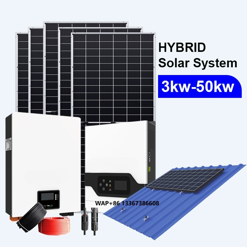 Solar Panel System 10Kw - In Stock Hybrid Solar System 3KW