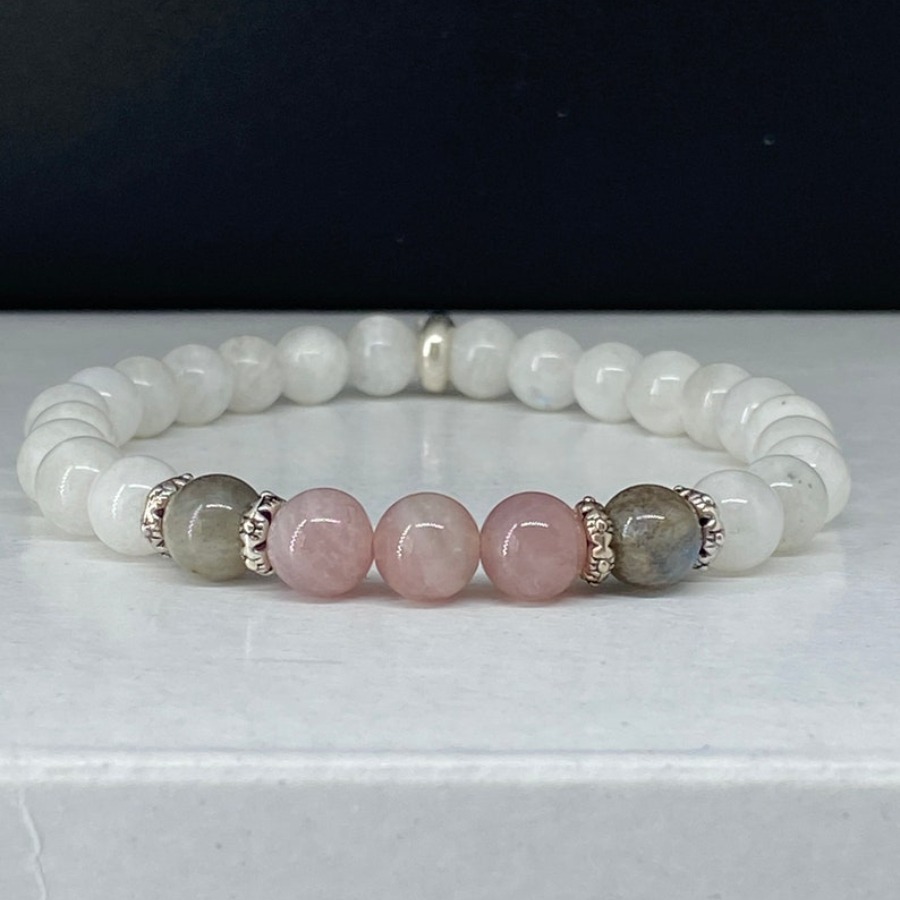 Renewable Energy Lab - New Moonstone, Labradorite and Rose Quartz