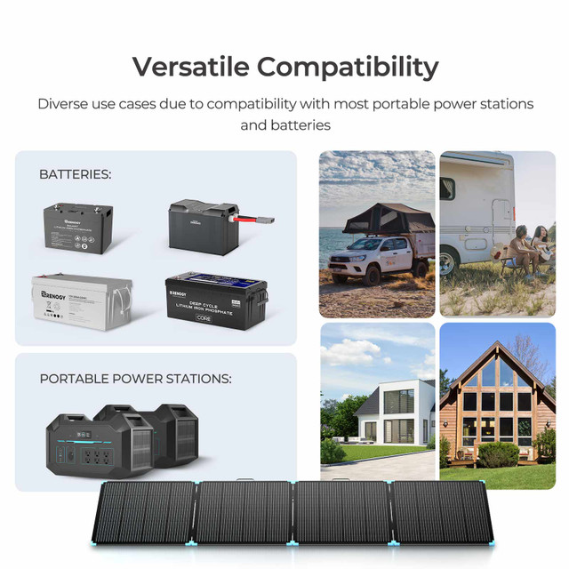 Renogy 400W Lightweight Portab - Flexible Solar Panel 评论和价格