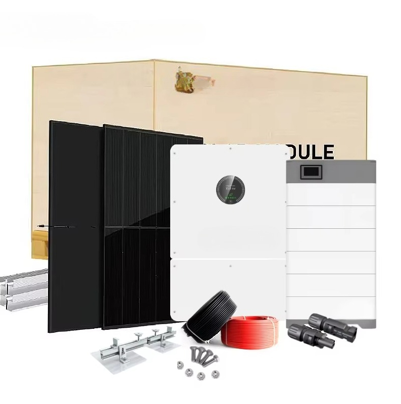 4KW 10KW 15KW Hybrid Solar Ene - Solar Panel System 10Kw 评论和价格