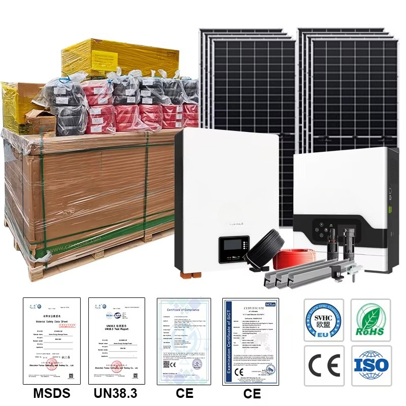 In Stock Hybrid Solar System 3 - Solar Panel System 10Kw 评论和价格
