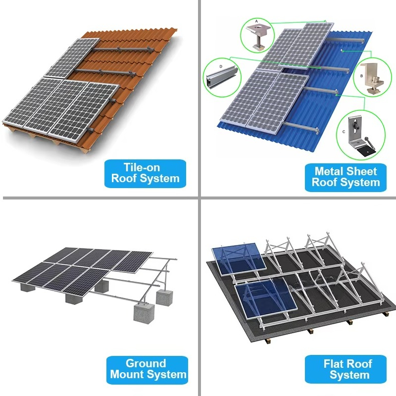 In Stock Hybrid Solar System 3 - Solar Panel System 10Kw 评论和价格