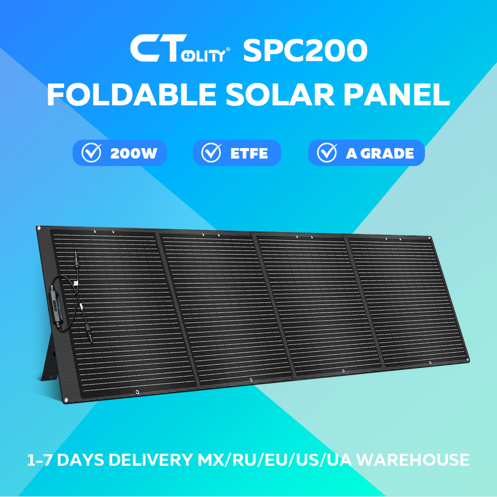 CTOLITY SPC200 Foldable Solar  - Flexible Solar Panel 评论和价格