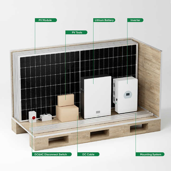 Deye 5kW 10kW 15kW Hybrid Sola - Solar Panel System 10Kw 评论和价格