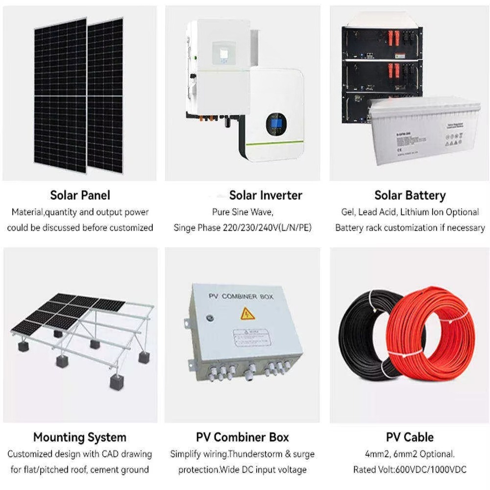 Photovoltaic Energy Storage Sy - Solar Panel System 10Kw 评论和价格