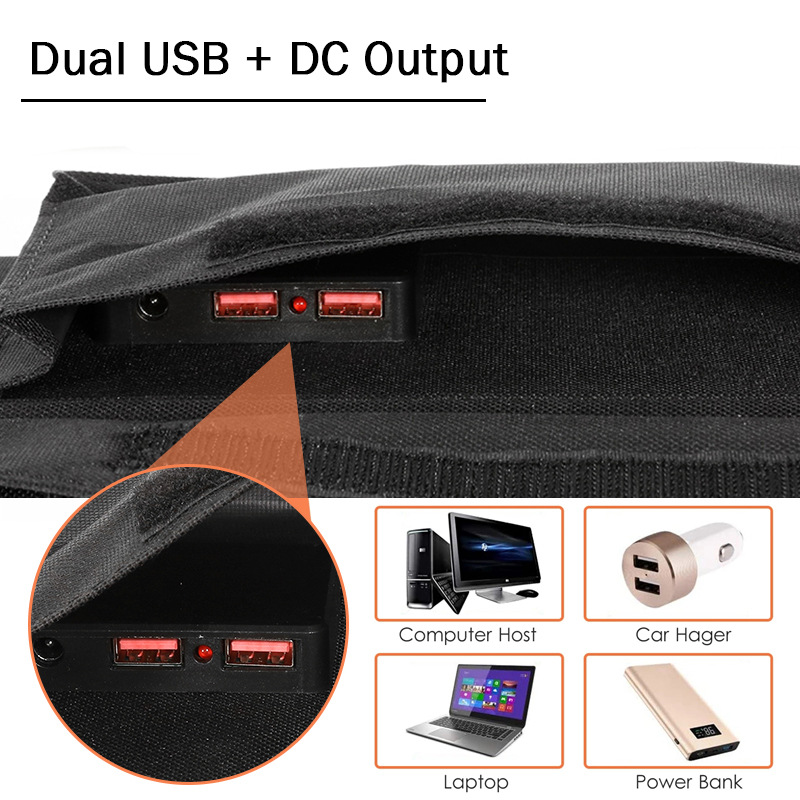 Outdoor Camping Hiking Foldabl - Flexible Solar Panel 评论和价格