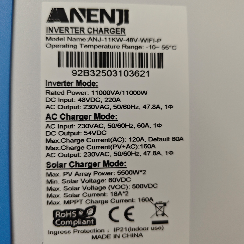 ANENJI 11KW 48V Hybrid Solar I - Flexible Solar Panel 评论和价格