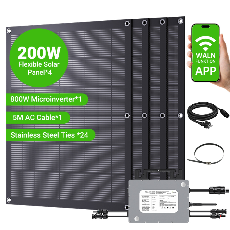 Flexible Solar Kit 800W Micro  - Flexible Solar Panel 评论和价格