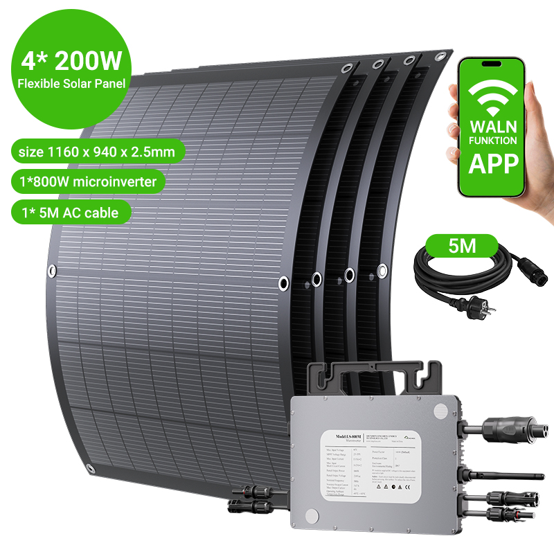 Flexible Solar Kit 800W Micro  - Flexible Solar Panel 评论和价格